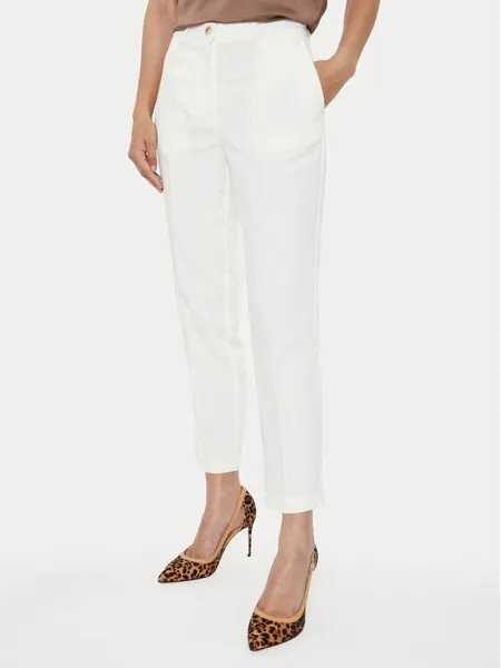 Брюки из ткани regular fit Vicolo, экрю