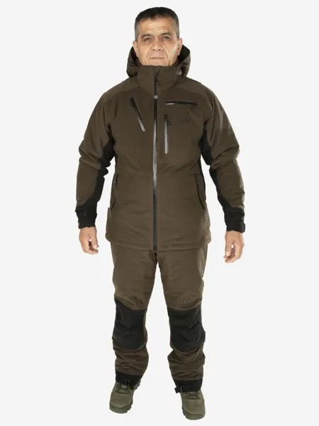 Костюм FINNHUNT Reliable Padded Olive Black, Коричневый
