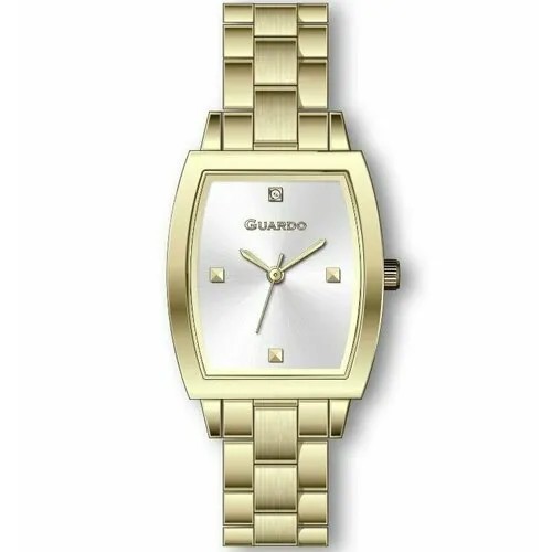 Наручные часы Guardo 12730-2, золотой, белый