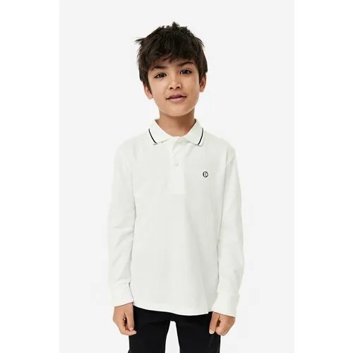 Поло H&M, комплект из 2 шт., размер 92, белый