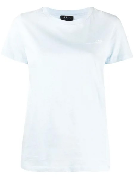 A.P.C. футболка с логотипом