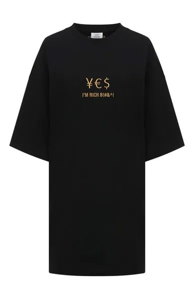 Хлопковая футболка VETEMENTS