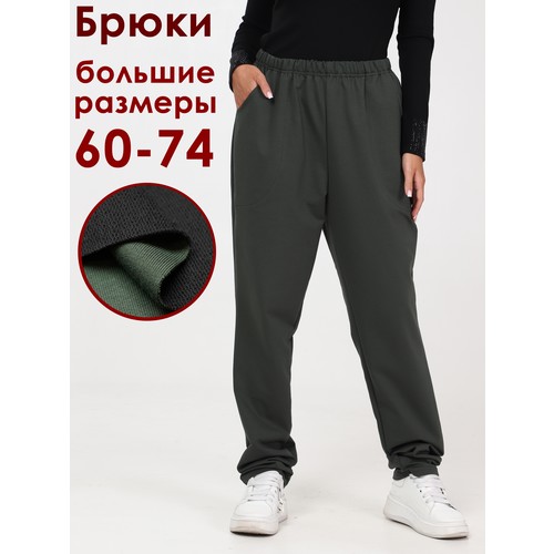 Брюки НиРо, размер 64, хаки