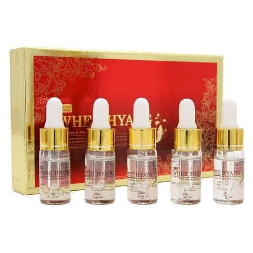 Deoproce Whee Hyang Anti-Wrinkle Ampoule Set Набор сывороток для лица, 10 мл (5 шт.)