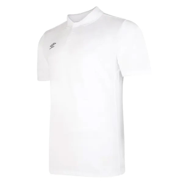 Базовая мужская рубашка-поло Umbro, белый