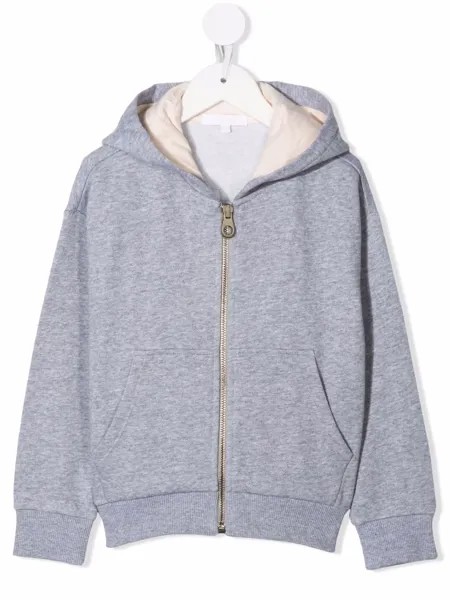 Chloé Kids худи с вышитым логотипом