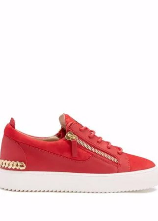 Giuseppe Zanotti кеды Frankie с цепочками