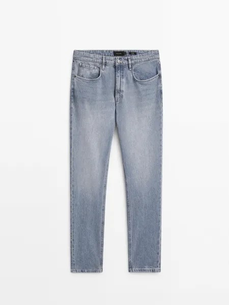 Джинсы мужские Massimo Dutti 3702940 синие 36 (доставка из-за рубежа)