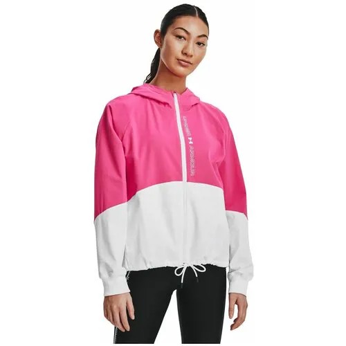 Лонгслив Under Armour Woven FZ Jacket Женщины 1369889-695 XS