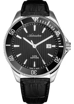 Швейцарские наручные  мужские часы Adriatica 1139.5214QN. Коллекция Gents