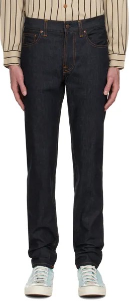 Темно-синие джинсы Steady Eddie II Nudie Jeans