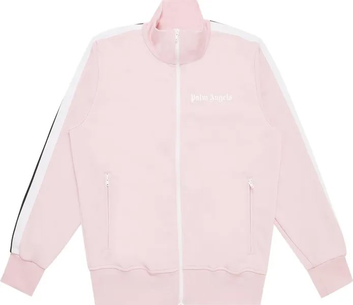 Куртка Palm Angels Classic Track Jacket 'Almond Blossom/White', розовый