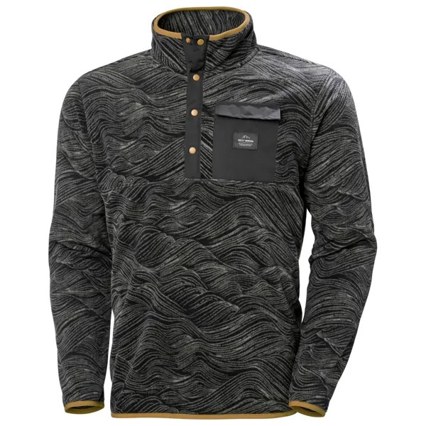 Флисовый свитер Helly Hansen Maridalen Fleece, цвет Ebony Wave AOP