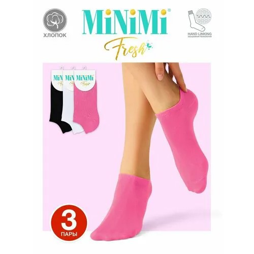 Носки MiNiMi, комплект, 3 пары, 3 уп., размер 35-38, микс5
