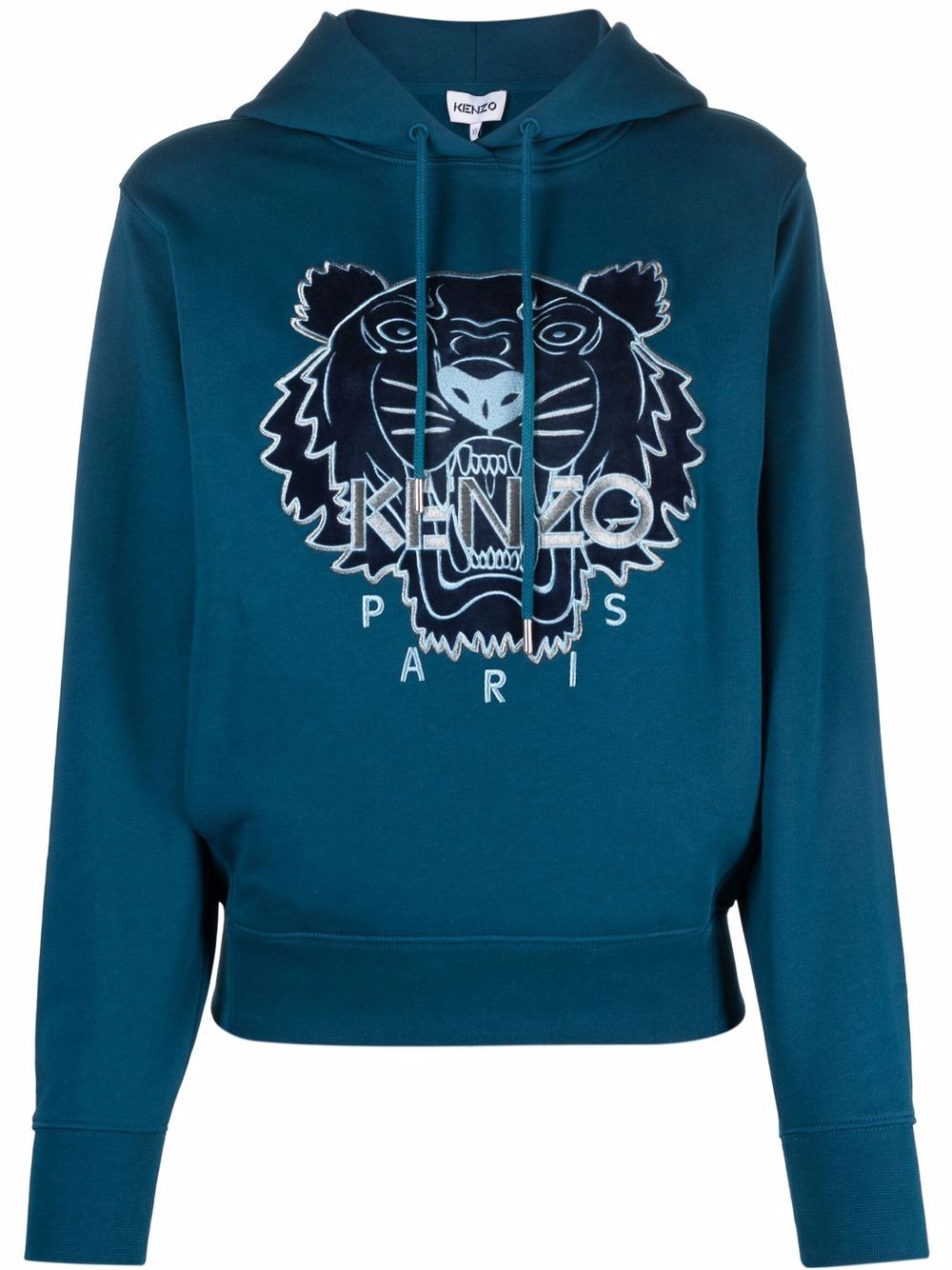 Kenzo худи с вышивкой и кулиской