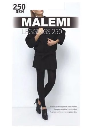 Леггинсы Malemi Leggins, 250 den, размер III, chocolat (коричневый), 2 пары