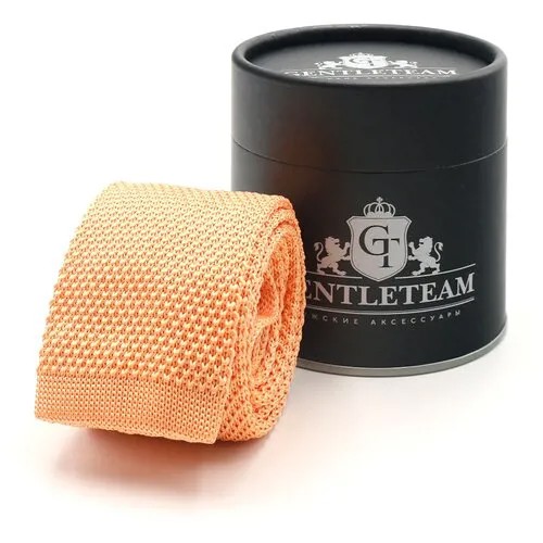Галстук GENTLETEAM, оранжевый
