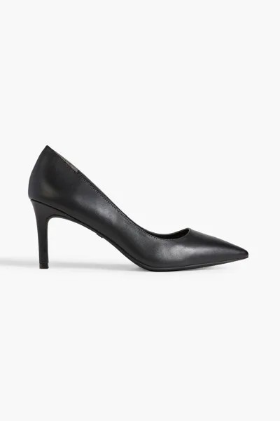 Кожаные туфли Dancer 75 STUART WEITZMAN, черный