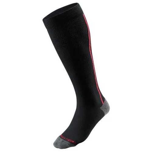Носки Mizuno, размер L, черный, серый, красный