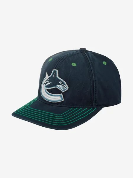 Бейсболка AMERICAN NEEDLE 39622A-VAC Vancouver Canucks Complex NHL (синий), Синий