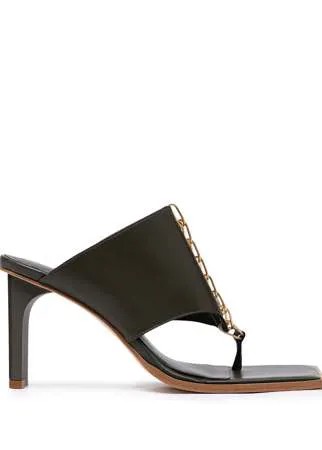 Dion Lee мюли с цепочкой