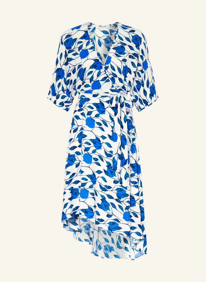 Платье eloise и рукавами 3/4  Diane Von Furstenberg, белый
