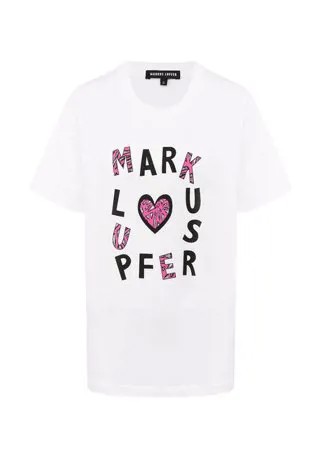 Хлопковая футболка Markus Lupfer