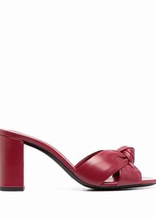 Saint Laurent мюли с узлом