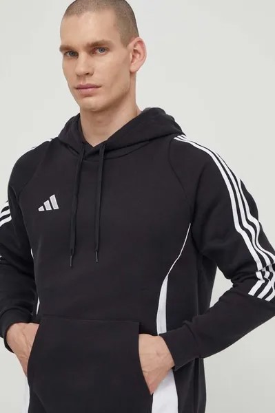 Толстовка спортивного костюма Tiro 24 adidas Performance, черный