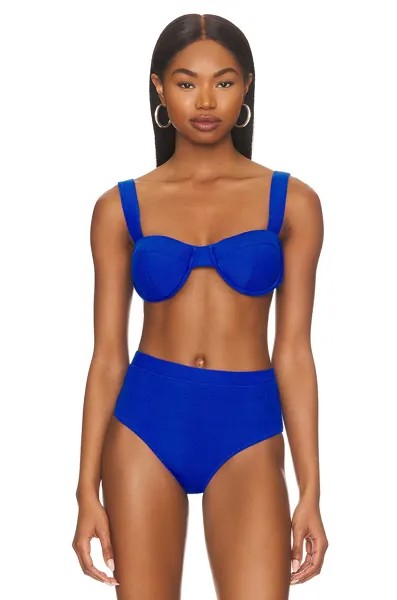 Топ бикини Solid & Striped Lilo, цвет Azure