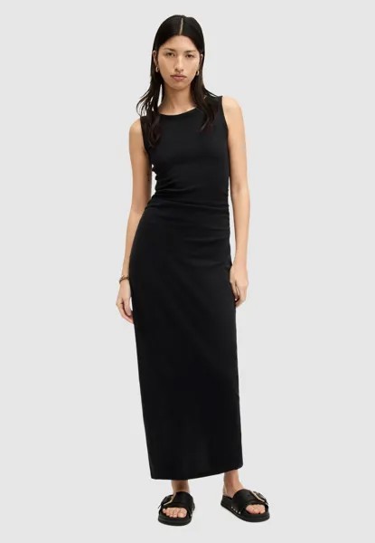 Платье из джерси Katarina Dress AllSaints, черное
