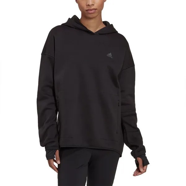 Худи adidas Run Icons Madeith Nature Comfy Run, черный