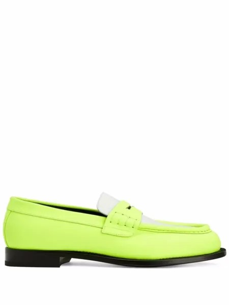 Giuseppe Zanotti лоферы Euro, желтый