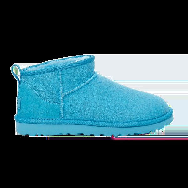 Ботинки UGG Wmns Classic Ultra Mini Boot, синий