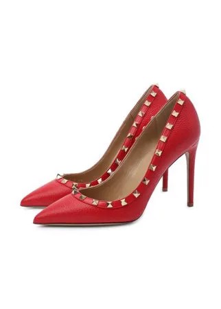 Кожаные туфли Rockstud Valentino