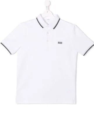 BOSS Kidswear классическая рубашка-поло