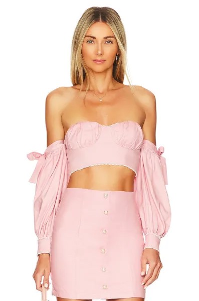 Топ MAJORELLE Perla Bustier, цвет Blush