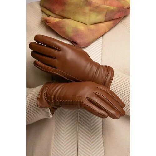 Перчатки Montego, размер 7, коричневый