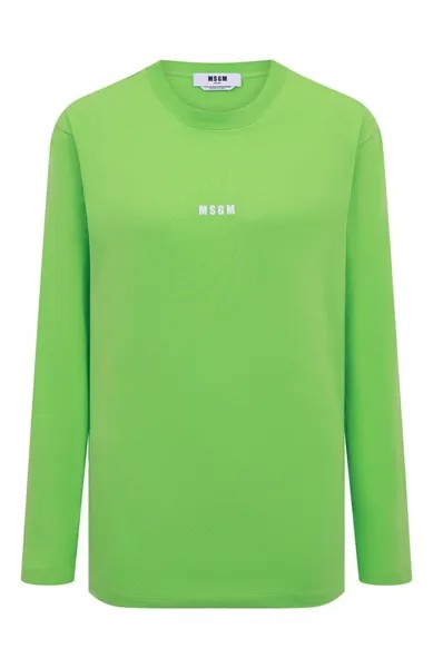 Хлопковый лонгслив MSGM