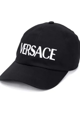 Versace кепка с вышитым логотипом
