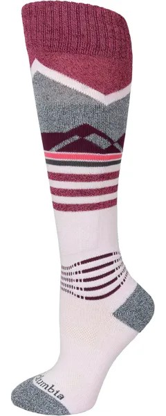 Горные лыжные носки Columbia Thermolite, розовый