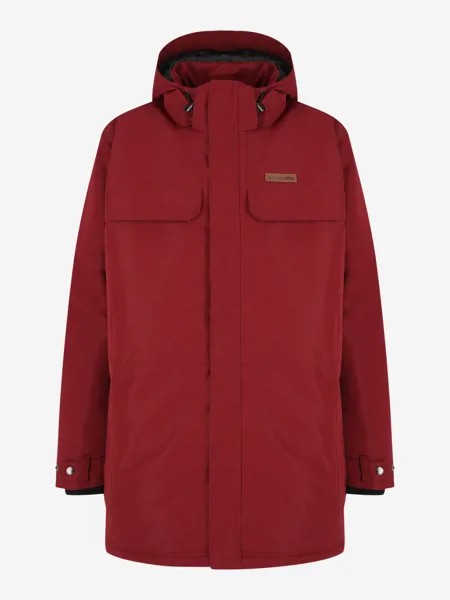 Куртка утепленная мужская Columbia Rugged Path Parka, Plus Size, Красный