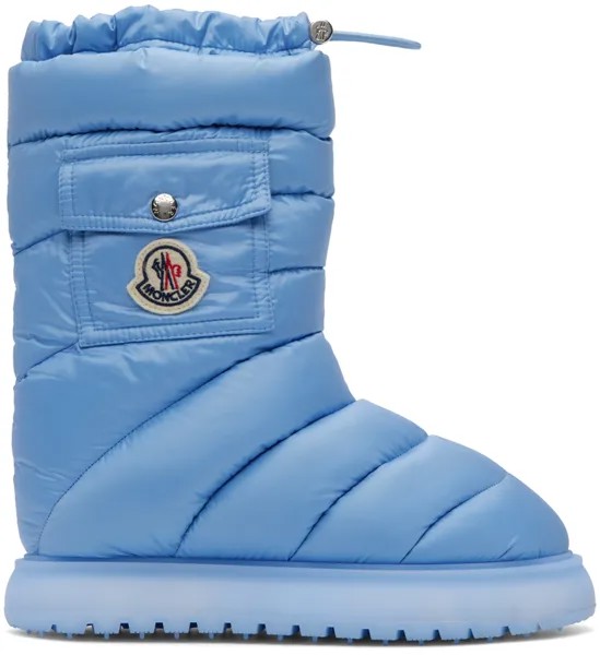Синие - Ботинки с карманами Gaia Moncler
