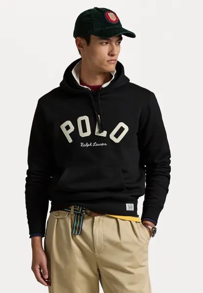 Толстовка с капюшоном THE RL FLEECE LOGO HOODIE Ralph Lauren, черный