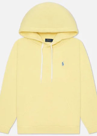 Женская толстовка Polo Ralph Lauren Polo Pony Mini Logo Hoodie, цвет жёлтый, размер L