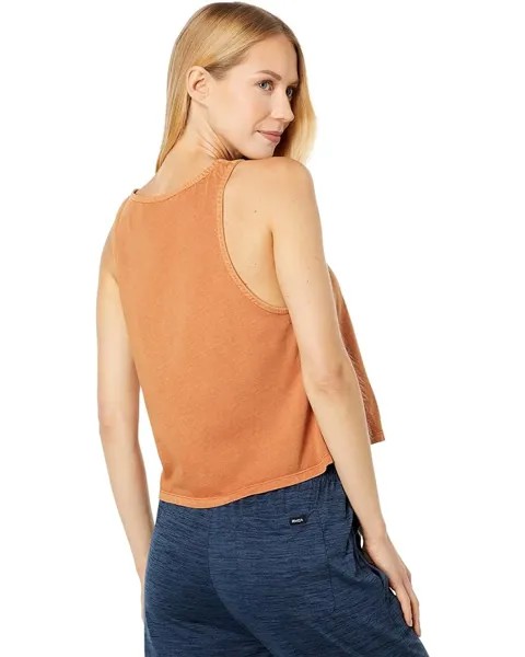 Футболка RVCA PTC Short Sleeve Traveler Tee, цвет Amber