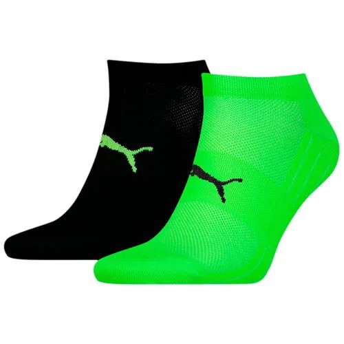 Носки (2 пары)/907101-05/PUMA PERFORMANCE TRAIN LIGHT SNEAKER 2P/зеленый/4346