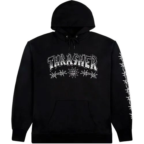 Худи THRASHER, размер M, черный