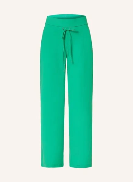Трикотажные брюки candice в спортивном стиле Raffaello Rossi, зеленый