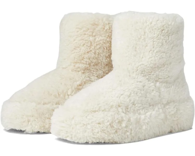 Домашняя обувь Clergerie Aidanf, цвет White Faux Shearling